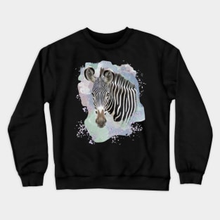 Zebra on Safari in Kenya / Africa Crewneck Sweatshirt